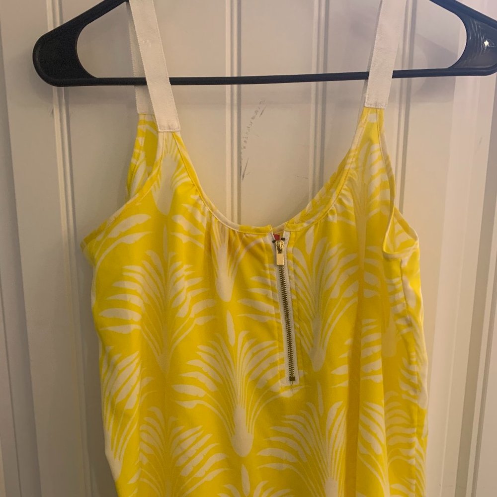 Bright yellow top